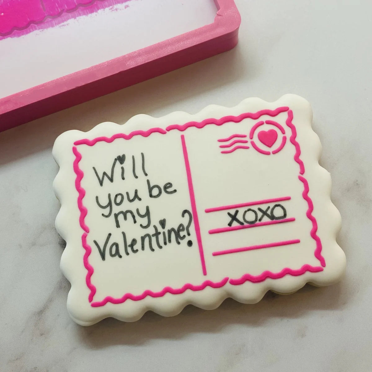 BakeArt Love Letter Mail Stencil