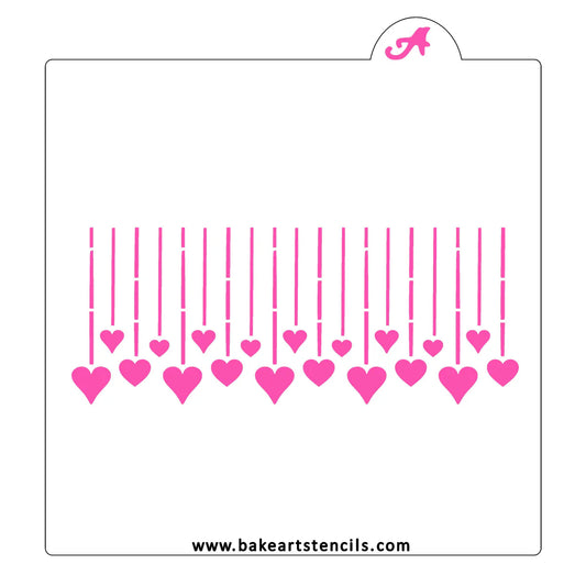 BakeArt Hanging Hearts
