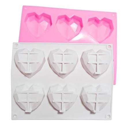 Heart Diamond Silicone Mold