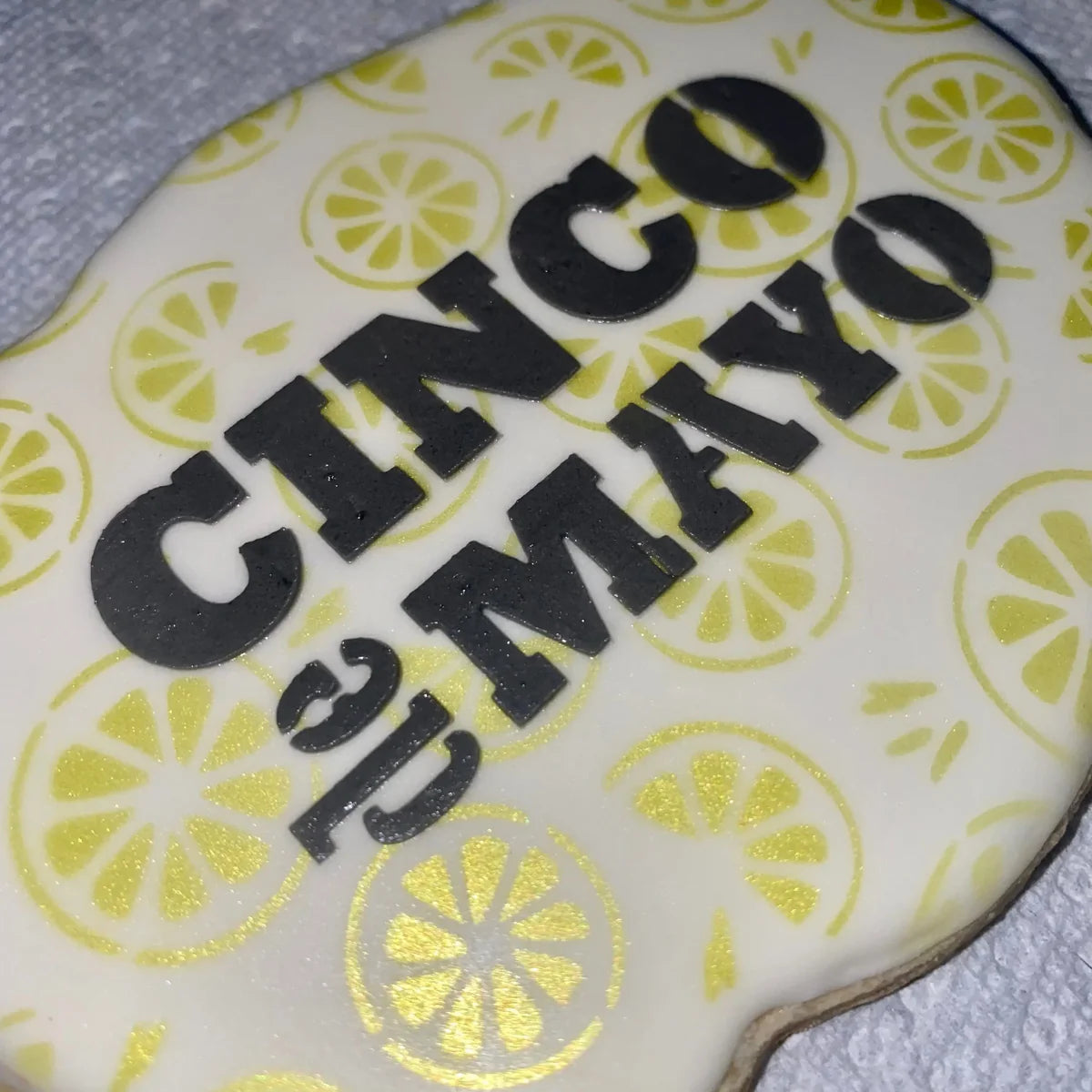 BakeArt Cinco de Mayo Cookie Stencil
