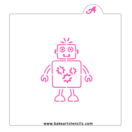 BakeArt Robot PYO Cookie Stencil (Copy)