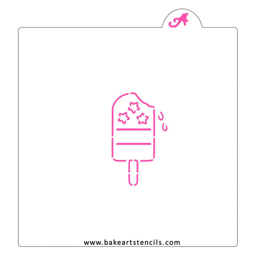 BakeArt Patriotic Popsicle PYO