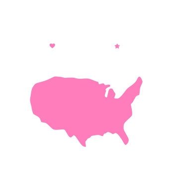 BakeArt United States Cookie Stencil