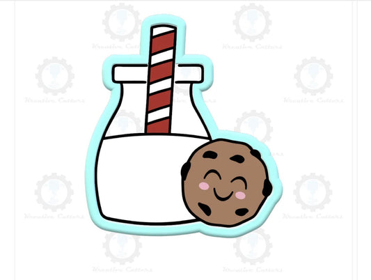 Kreative Cutters Milk and Cookies