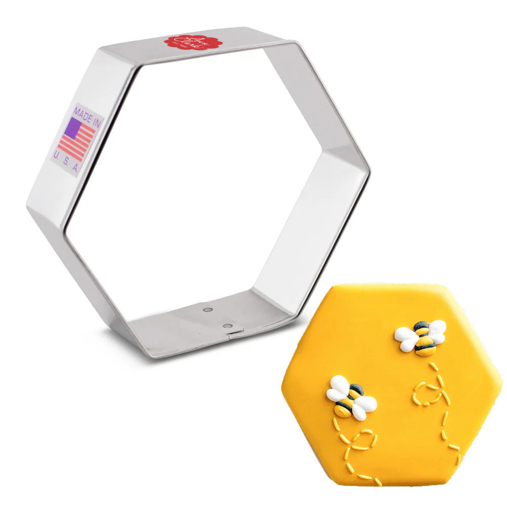 Ann Clark Hexagon 3.5”  Cookie Cutter