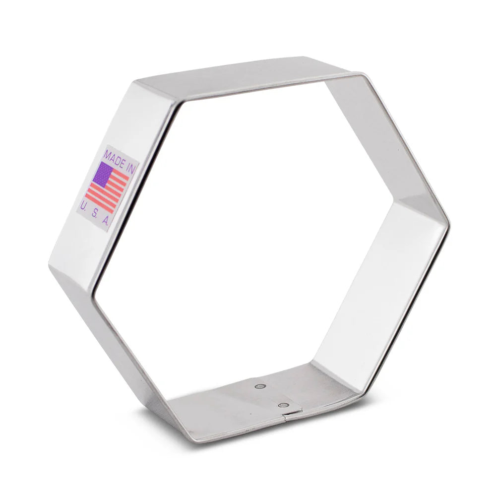 Ann Clark Hexagon 3.5”  Cookie Cutter