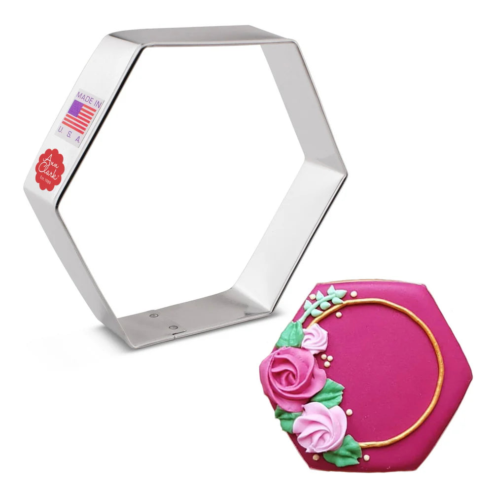 Ann Clark Hexagon 3.75” Cookie Cutter