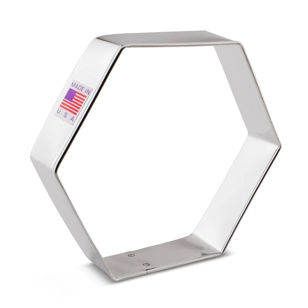 Ann Clark Hexagon 3.75” Cookie Cutter