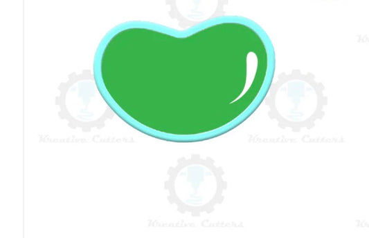 Kreative Cutters Jelly Bean Cookie Cutter