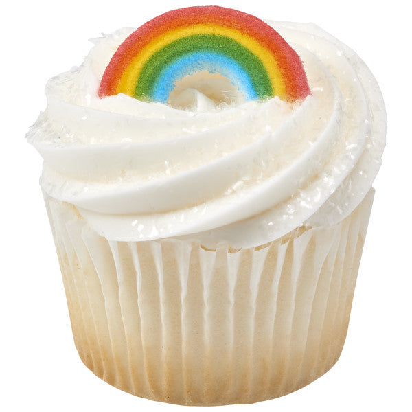 Rainbow Mini Edible Topper
