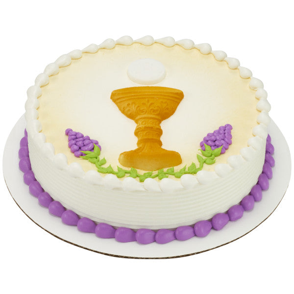 Chalice and Host Edible Topper