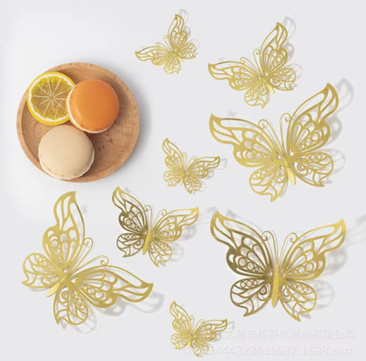 Butterfly Gold Decoration