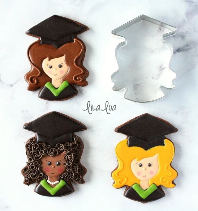 Graduate Girl Cookie Cutter