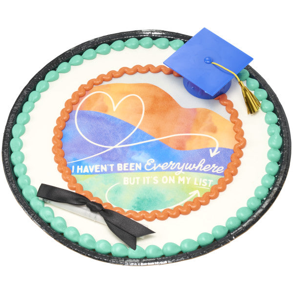 Graduation Diploma Cake Topper