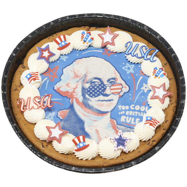 USA Script Cupcake Layon