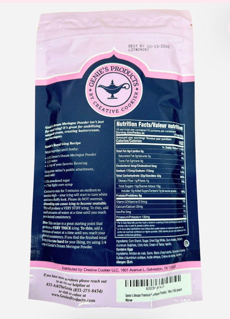 Genie’s Dream Meringue Powder