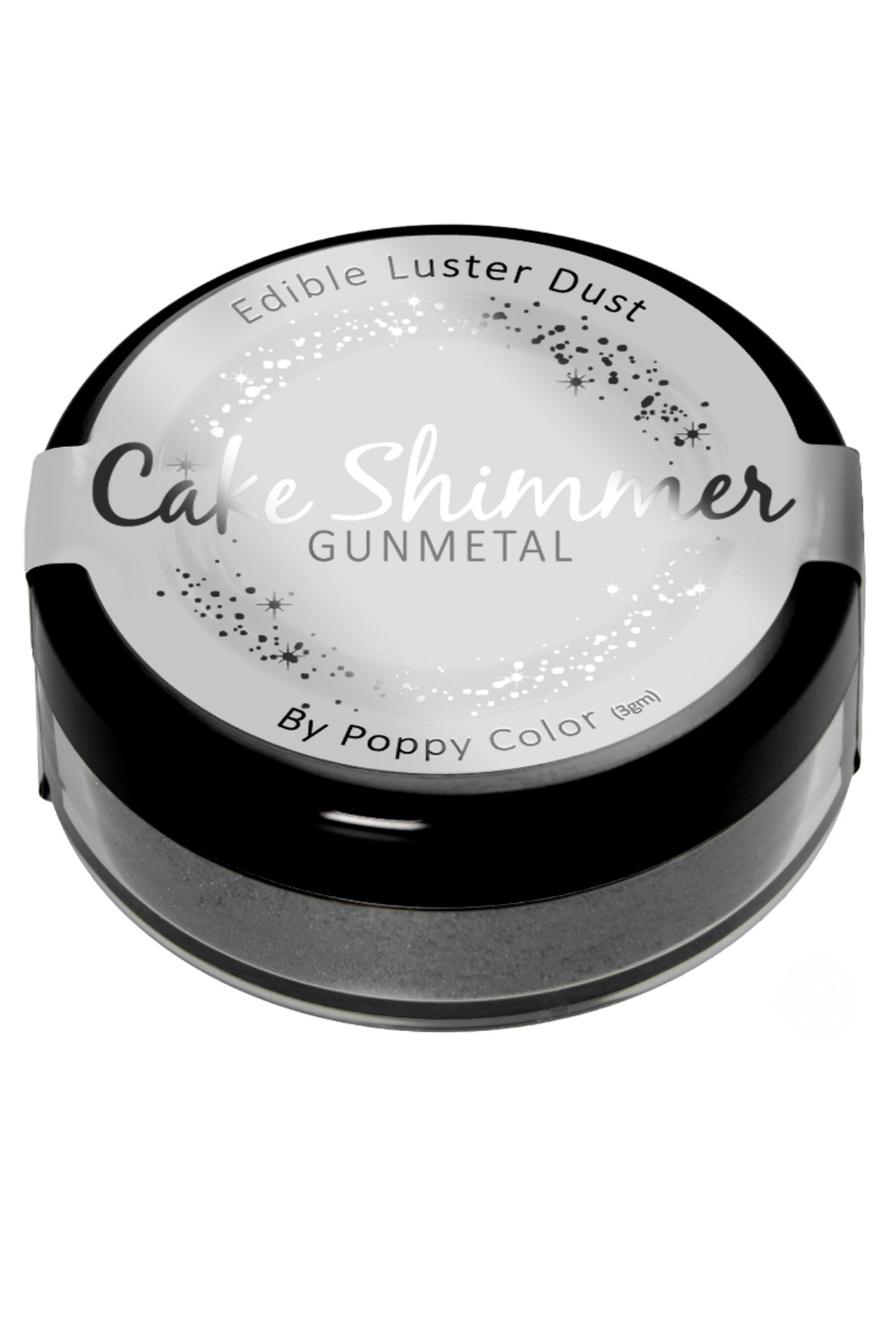 Luster Dust Cake Shimmer Gun Metal