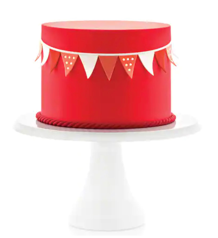 Fondant Satin Ice Red