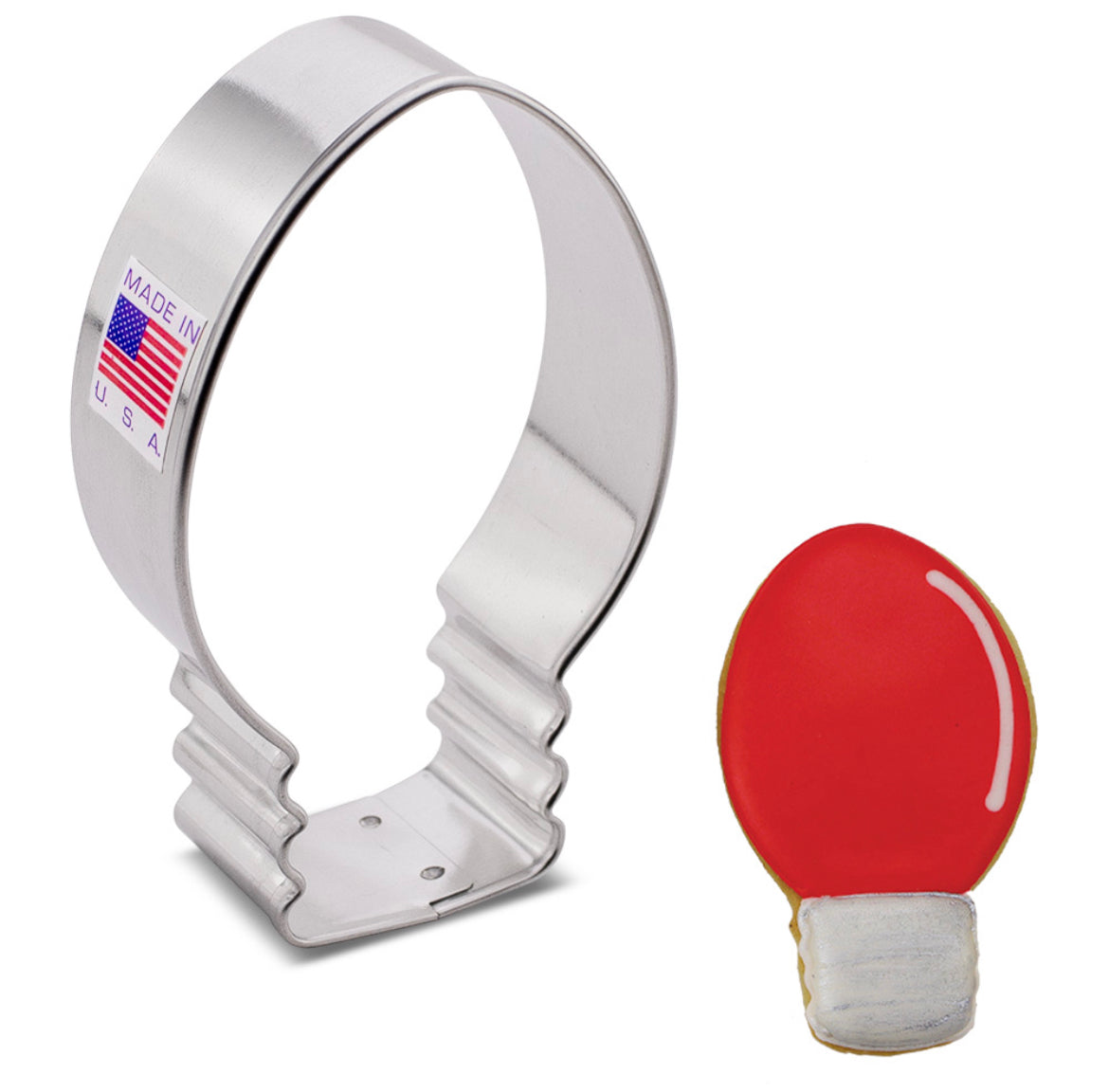 Cookie Cutter Christmas Light Bulb