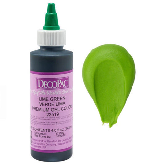 DecoPac Gel Color Lime Green