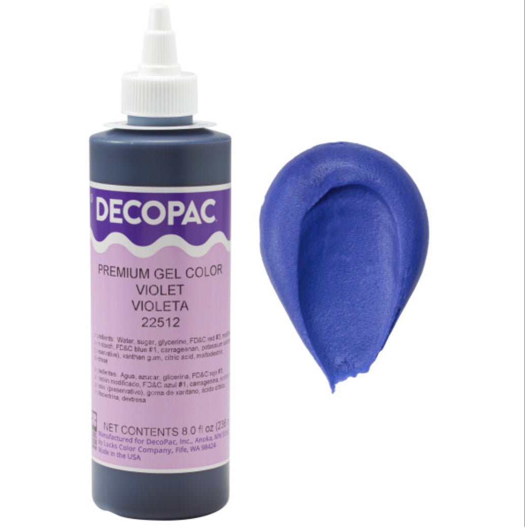 DecoPac Gel Color Violet