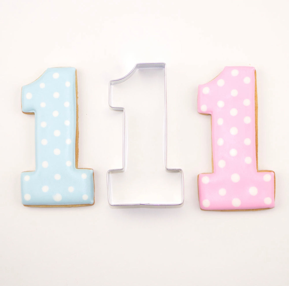 Cookie Cutter Number One Large – Sugar Street Cakes and Supply