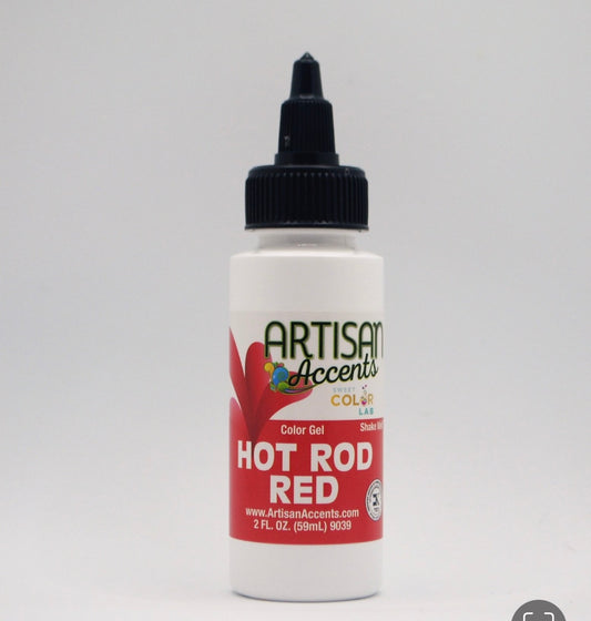 Artisan Accents Hot Rod Red