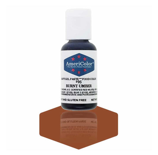 AmeriColor Gel Color Burnt Umber