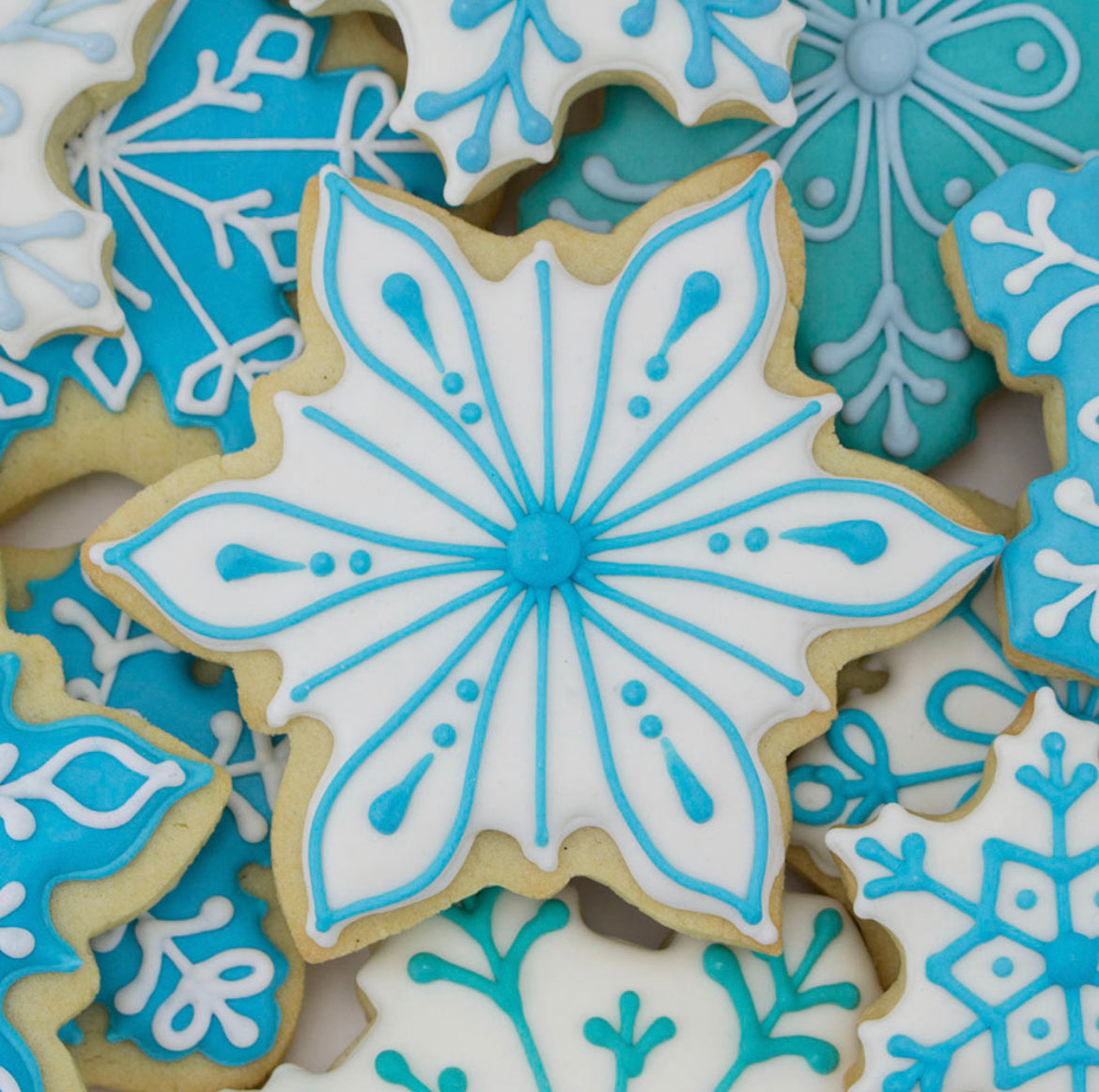 Cookie Cutter Icy Snowflake