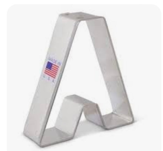 Cookie Cutter Letter A