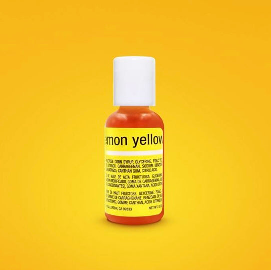 ChefMaster Gel Color Lemon Yellow