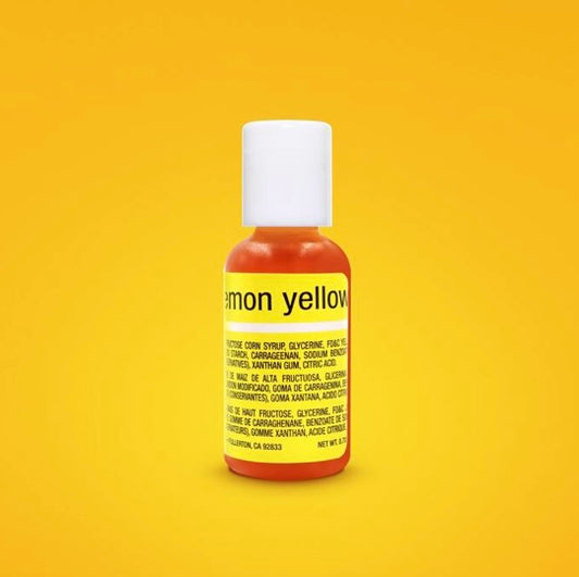 ChefMaster Gel Color Lemon Yellow