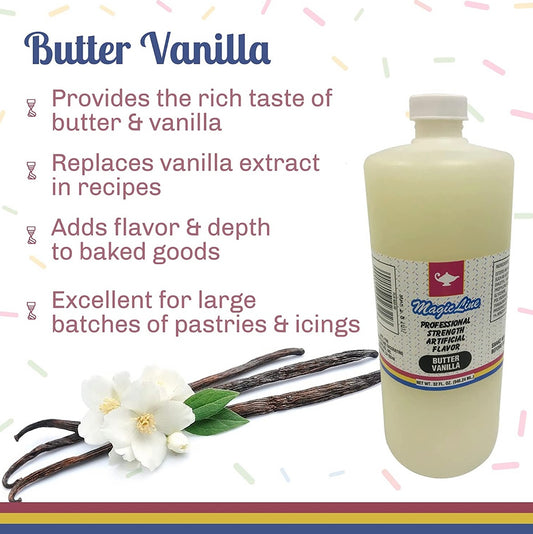 Flavoring MagicLine Butter Vanilla 16oz