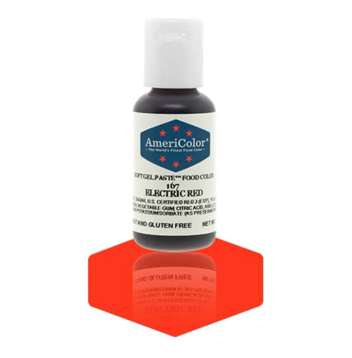 AmeriColor Gel Color Electric Red