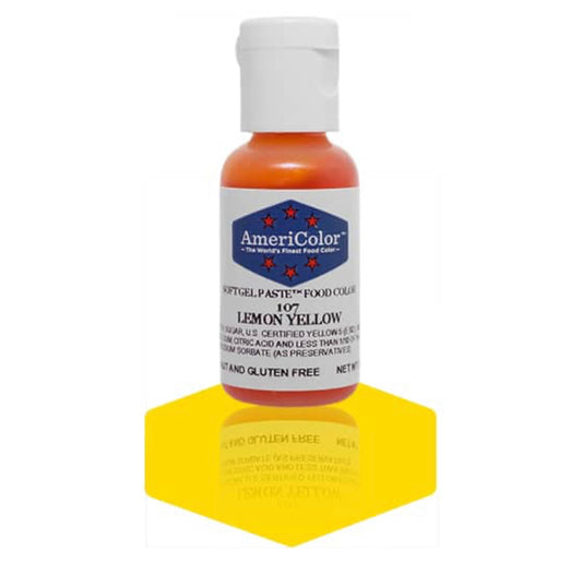 AmeriColor Gel Color Lemon Yellow