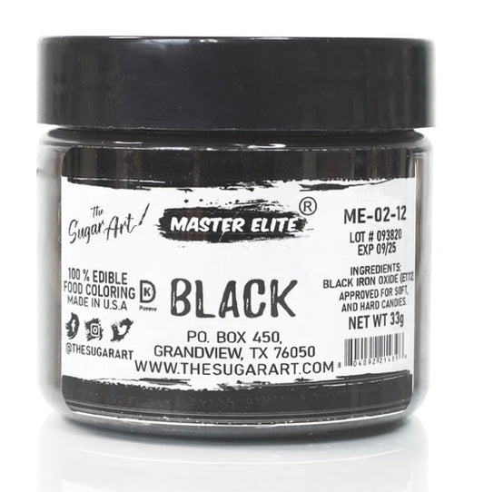 Luster Dusts SugarArt Black