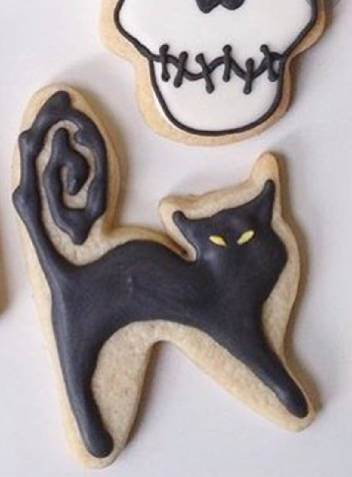 Cookie Cutter Halloween Cat