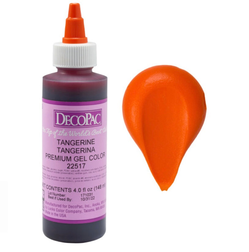 DecoPac Gel Color Tangerine