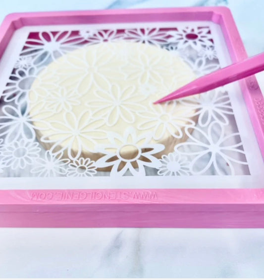 The Stencil Genie Cookie Stencil Holder