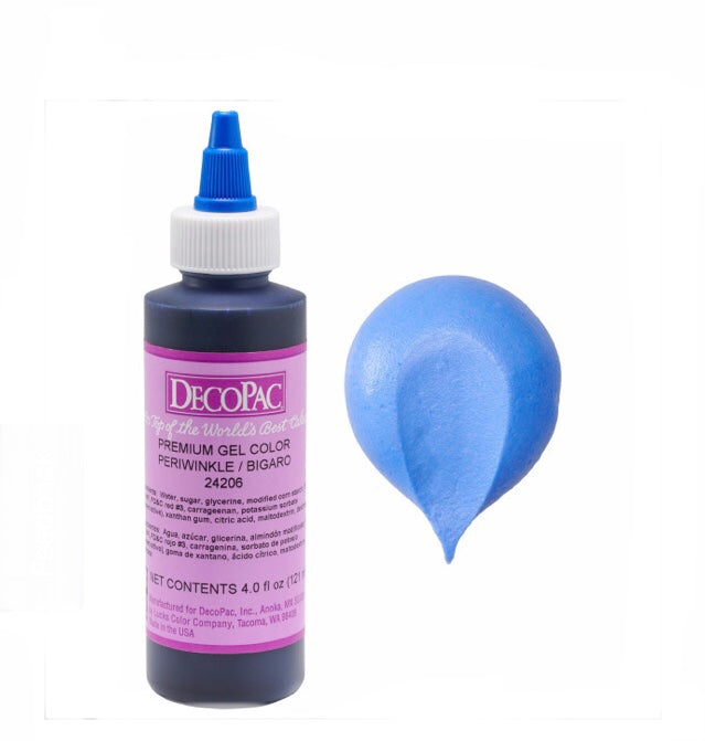 DecoPac Gel Color Periwinkle