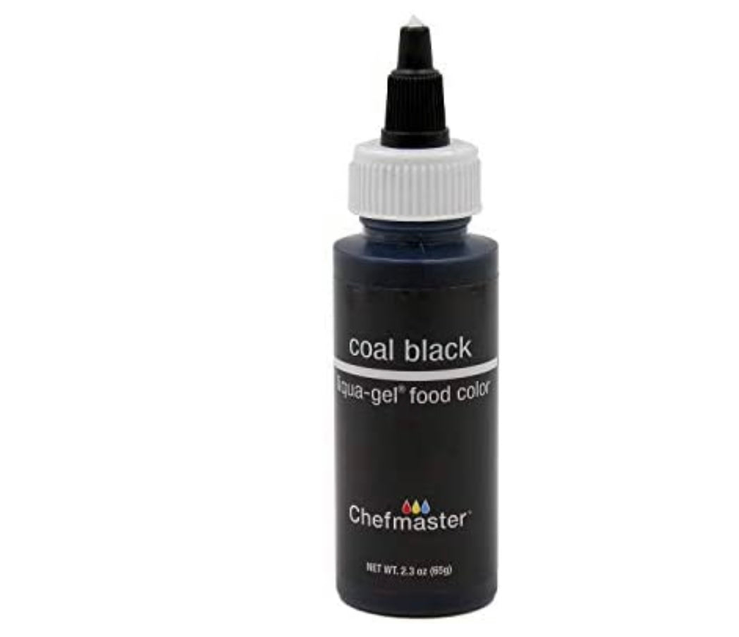 ChefMaster Gel Color Coal Black
