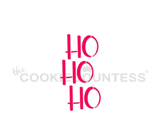 Cookie Stencil The Cookie Countess Ho Ho Ho