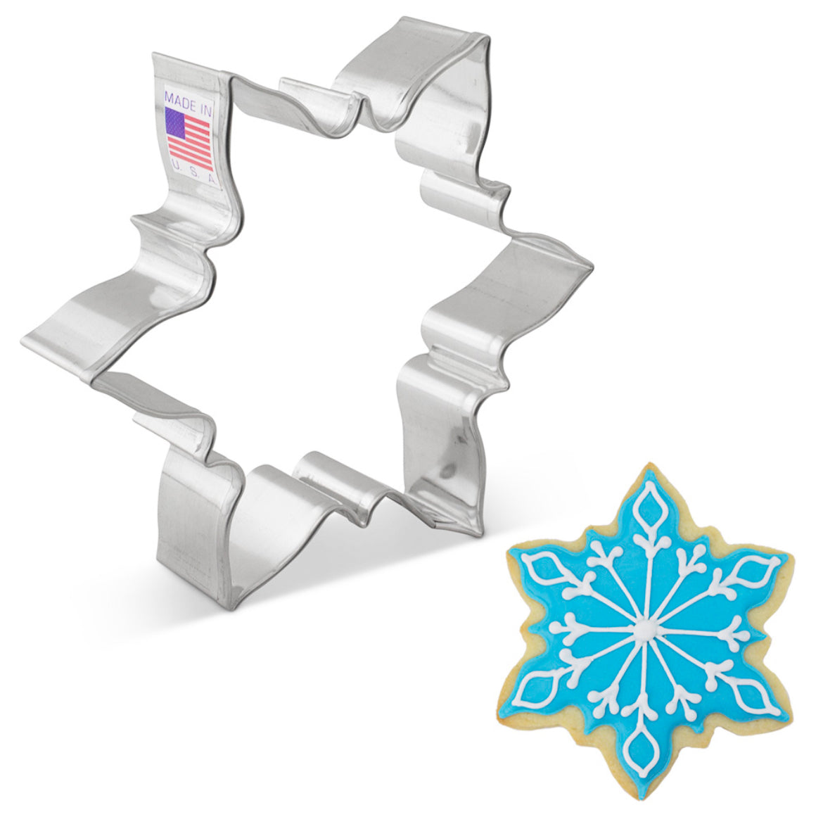 Cookie Cutter Icy Snowflake