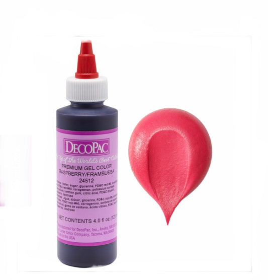 DecoPac Gel Color Raspberry