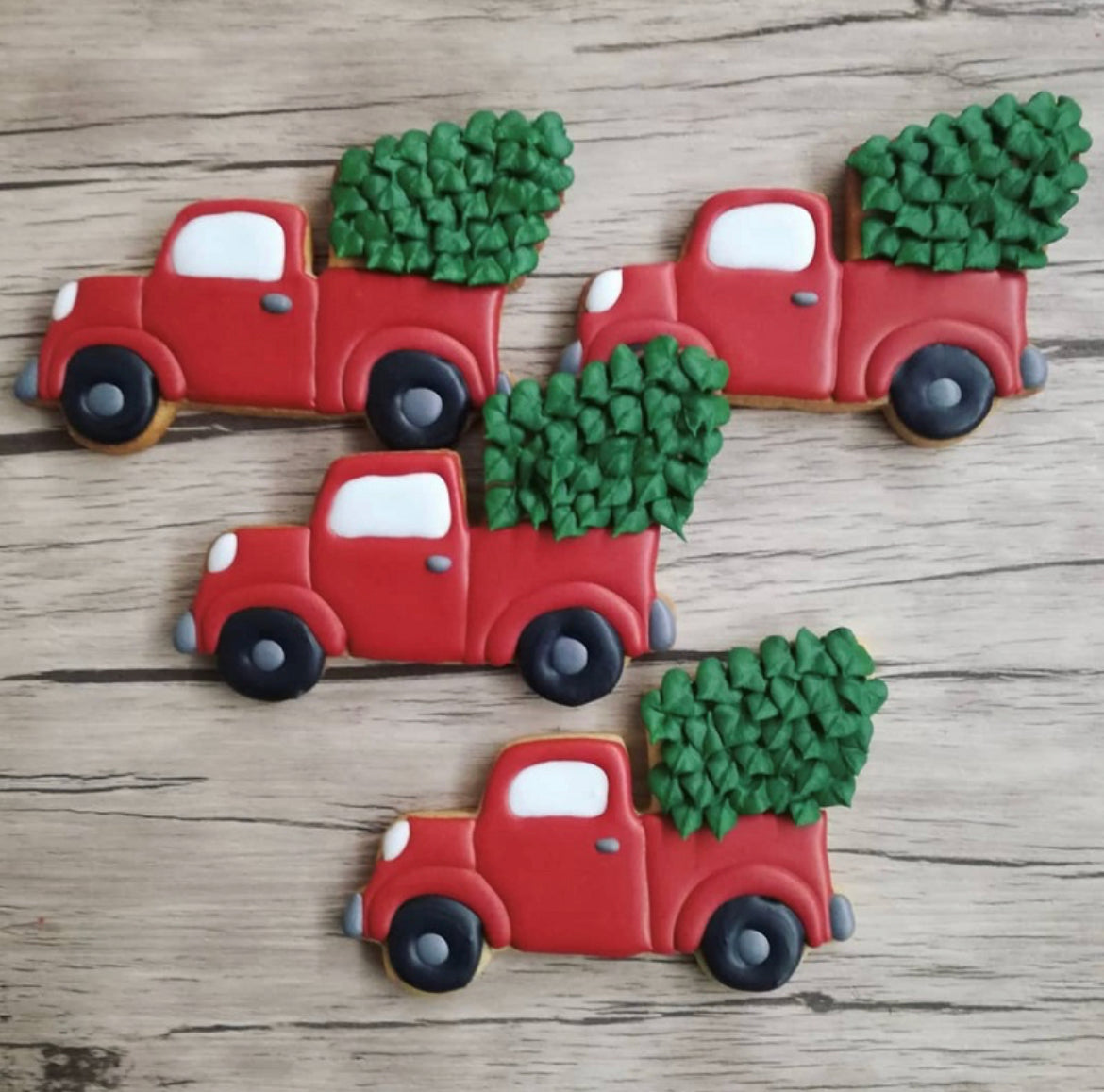 Cookie Cutter Truck with Tree