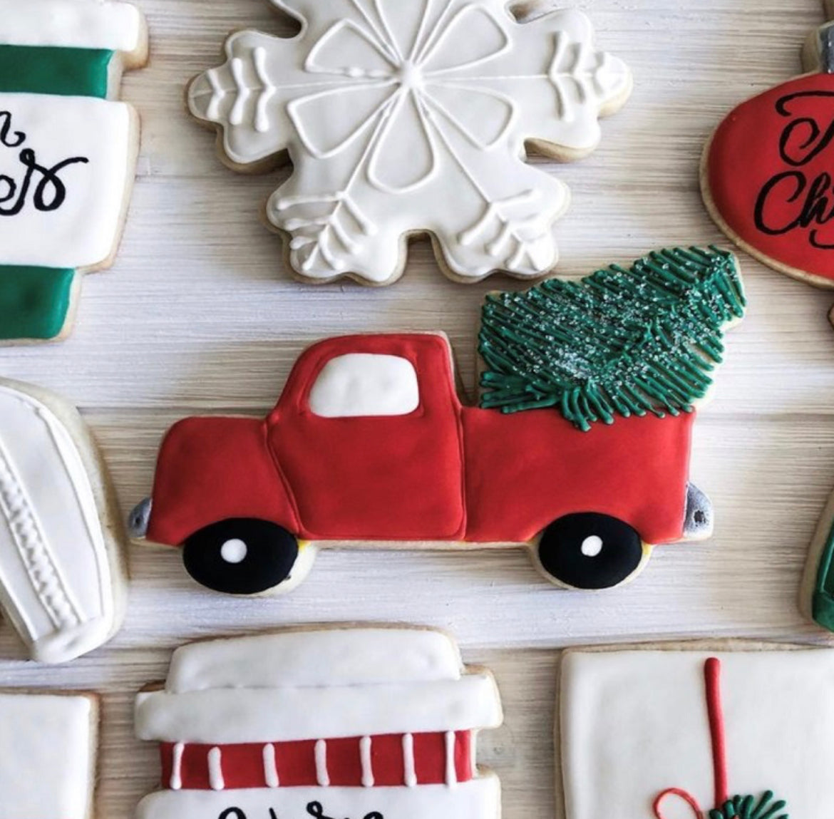 Cookie Cutter Truck with Tree