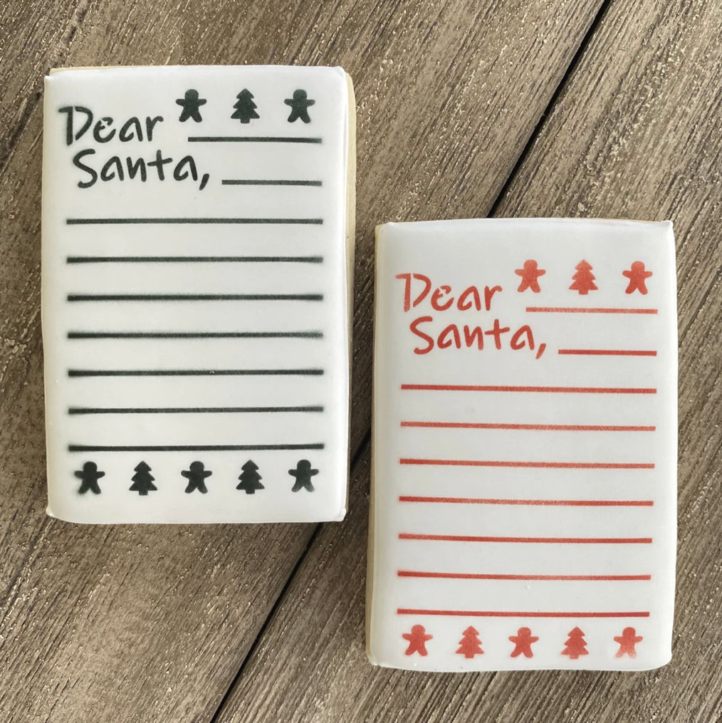 BakeArt Letter to Santa